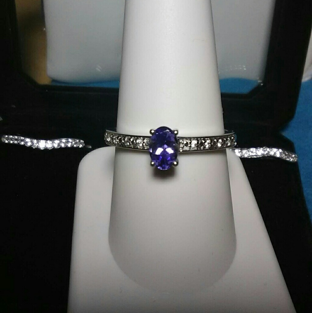 Tanzanite Engagement Ring